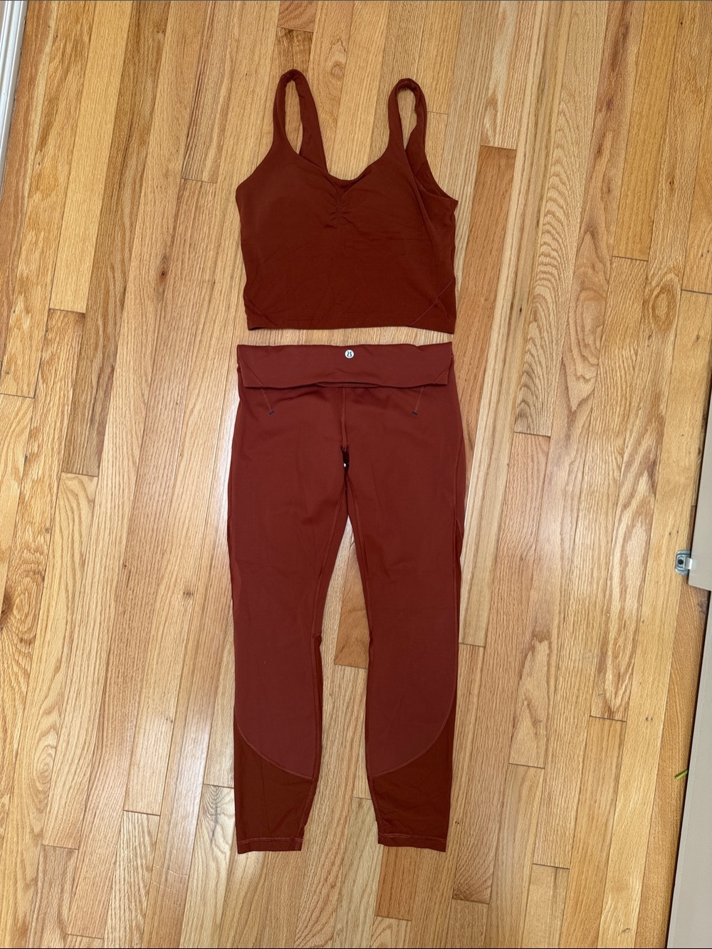 lululemon athletica Deep Rust High-Rise Leggings